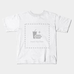 Insert food here ;) Kids T-Shirt